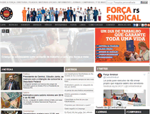 Tablet Screenshot of fsindical-rs.org.br